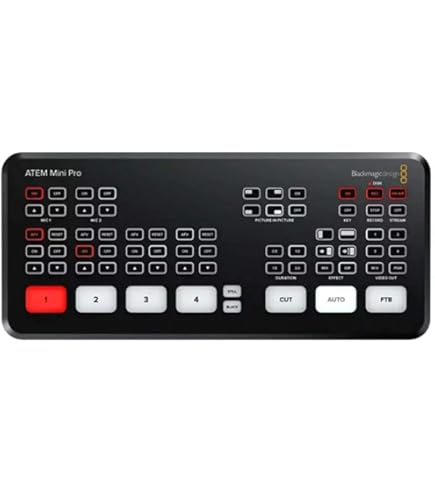 ATEM Mini ビデオスイッチャー ATEM Mini | Blackmagic Design